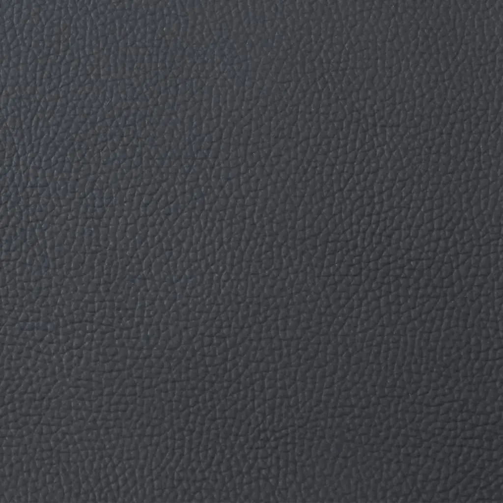 Black Real Leather Manual Reclining Armchair