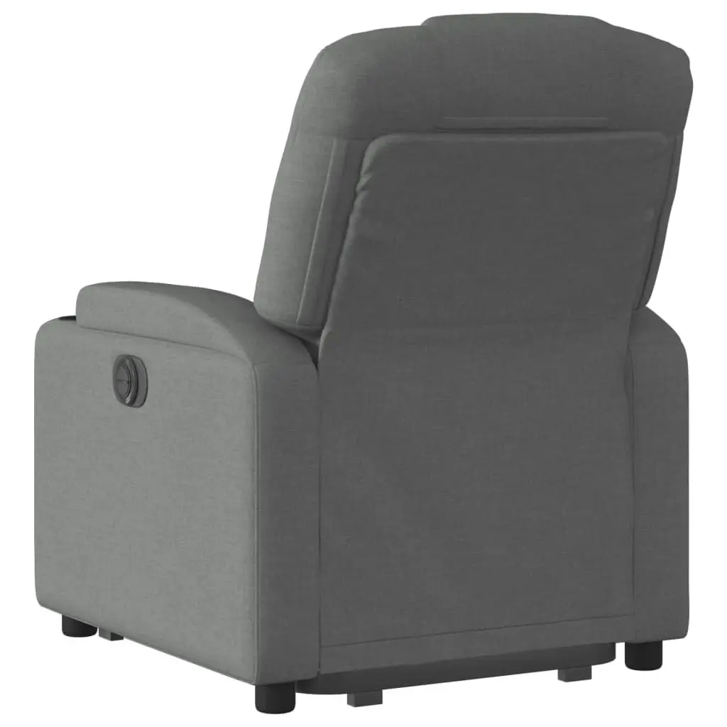 Grey Fabric Electric Recliner Chair with Power Lift