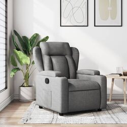 Durable Manual Reclining Chair with Cup Holders