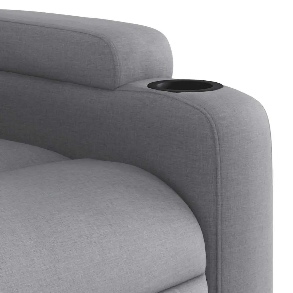 Grey Electric Power Lift Massage Recliner Chair