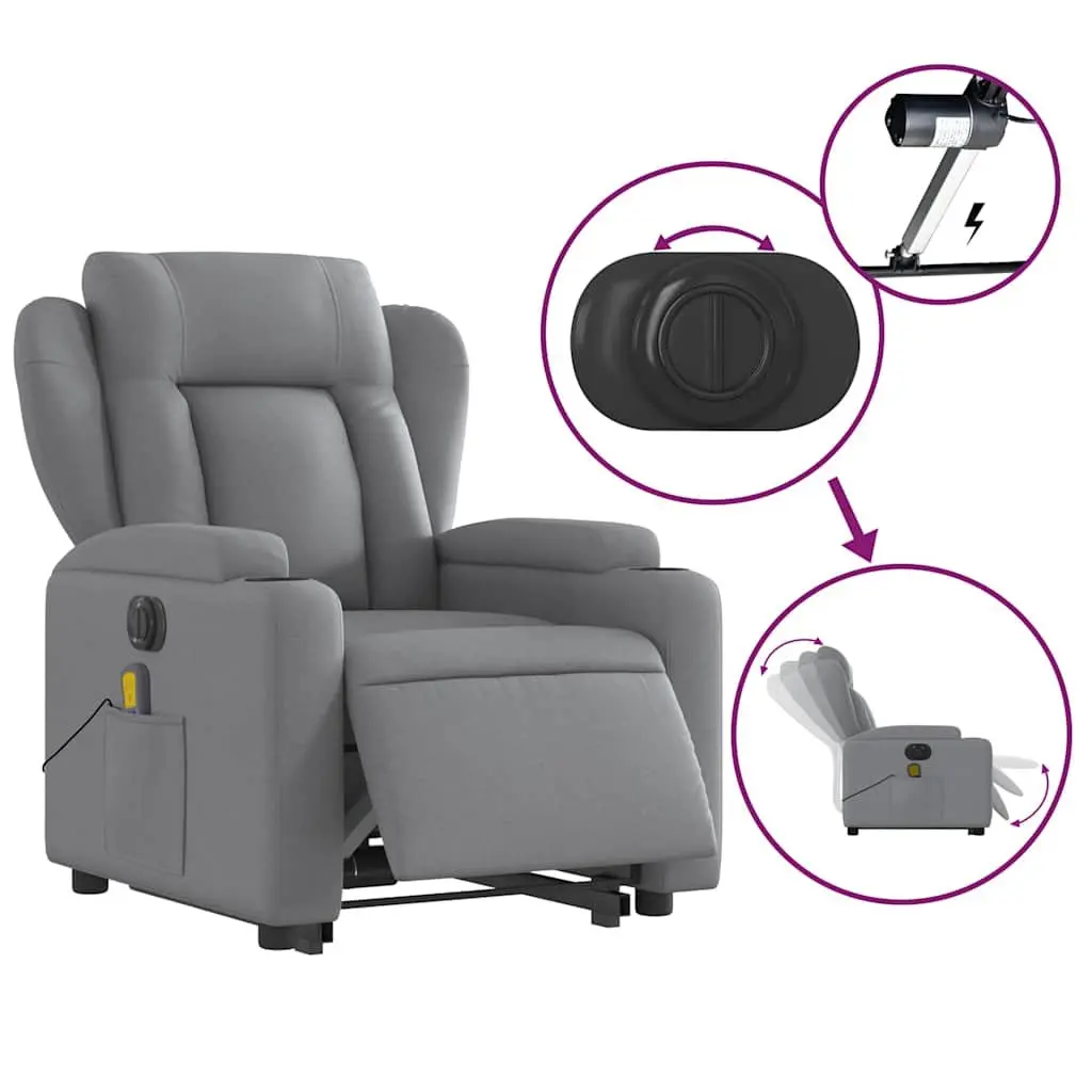 Electric Massage Recliner Chair with Power Lift