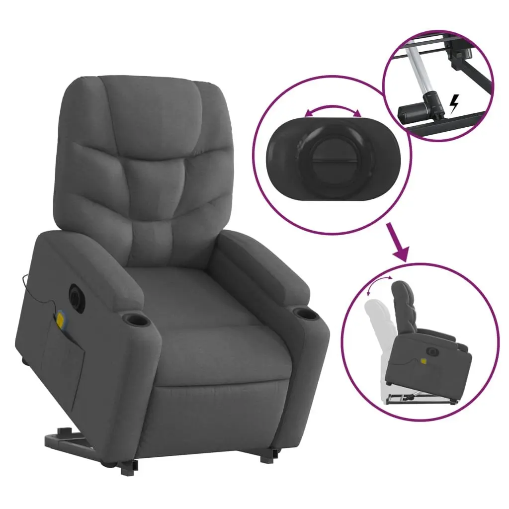 Electric Lift Recliner Chair with Massage Function