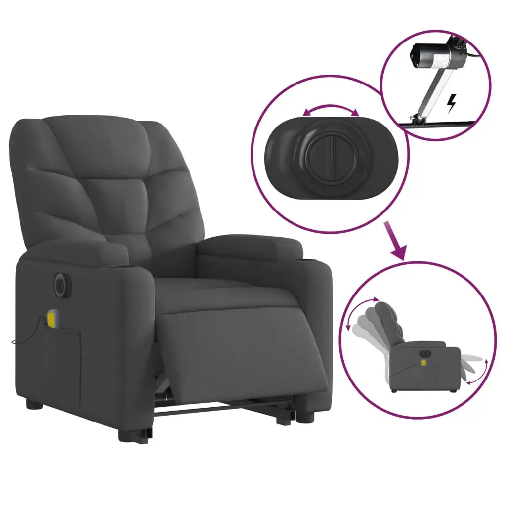 Electric Lift Recliner Chair with Massage Function