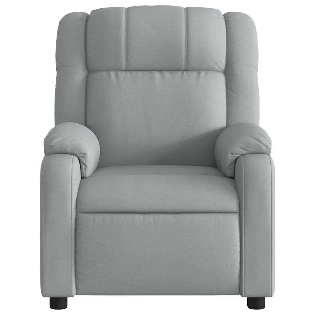 Grey Fabric Electric Massage Recliner Chair with Vibration