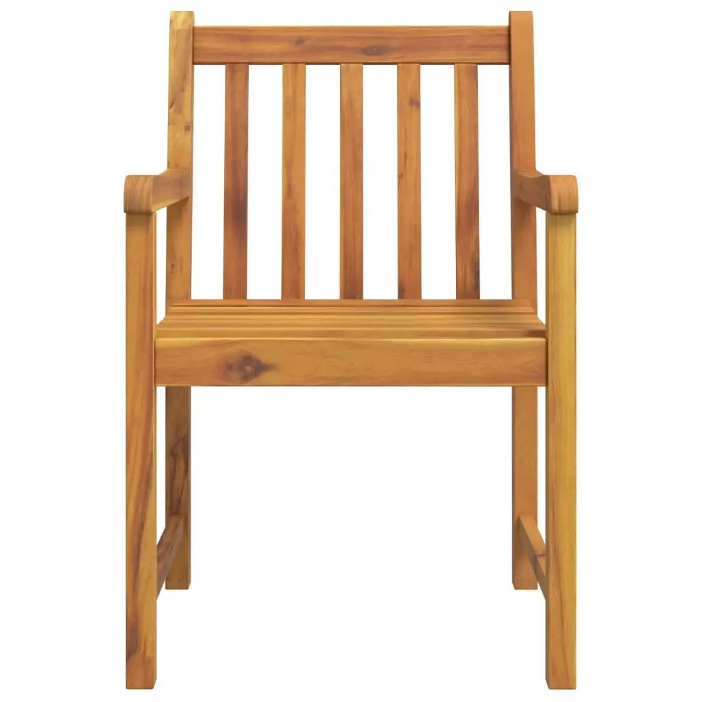 5 Piece Garden Dining Set in Solid Acacia Wood