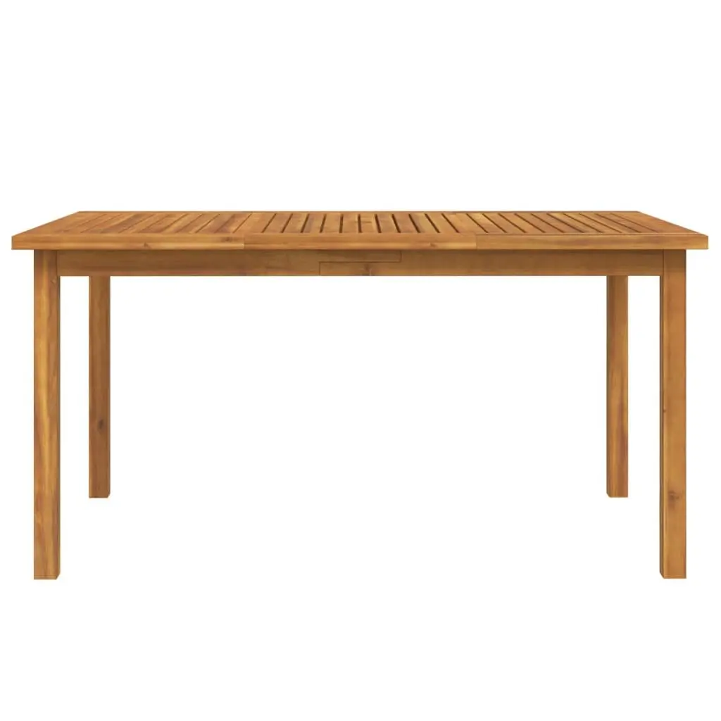 5 Piece Garden Dining Set in Solid Acacia Wood