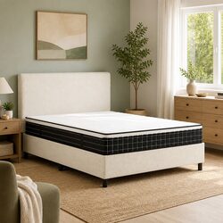 High-Quality Bonnell Spring Mattress Double Size 137x190 cm