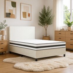 High-Quality Bonnell Spring Mattress Double Size 137x190 cm