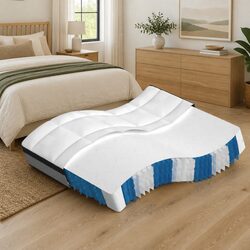 Queen Size Medium Plus Pocket Spring Mattress 152x203cm