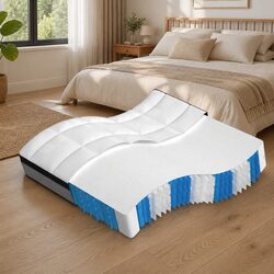 King Size Medium Plus Pocket Spring Mattress 183x203 cm