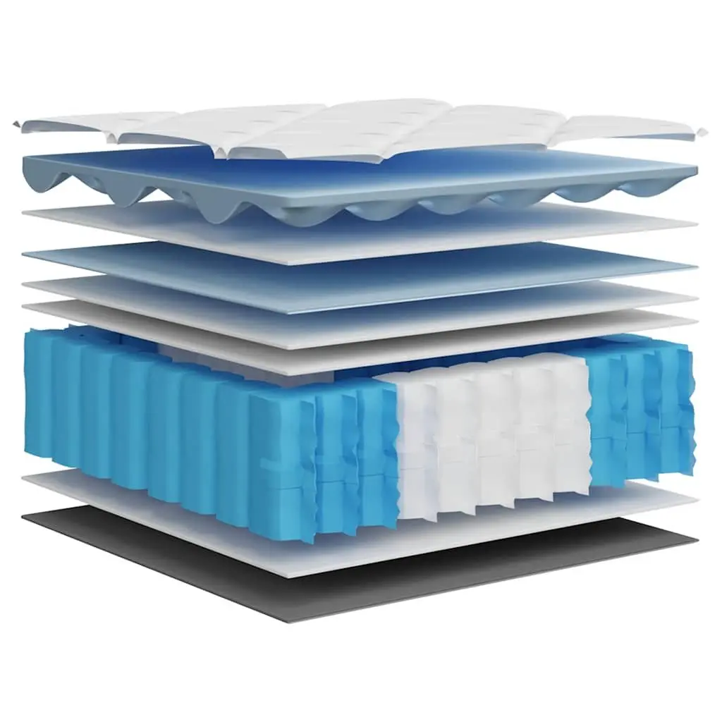 King Size Medium Plus Pocket Spring Mattress 183x203 cm