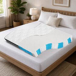 King Size Pocket Spring Mattress 183x203cm with 7 Zones