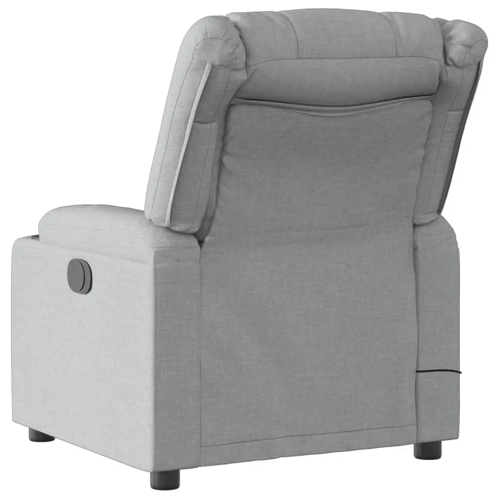 Grey Electric Massage Recliner Chair