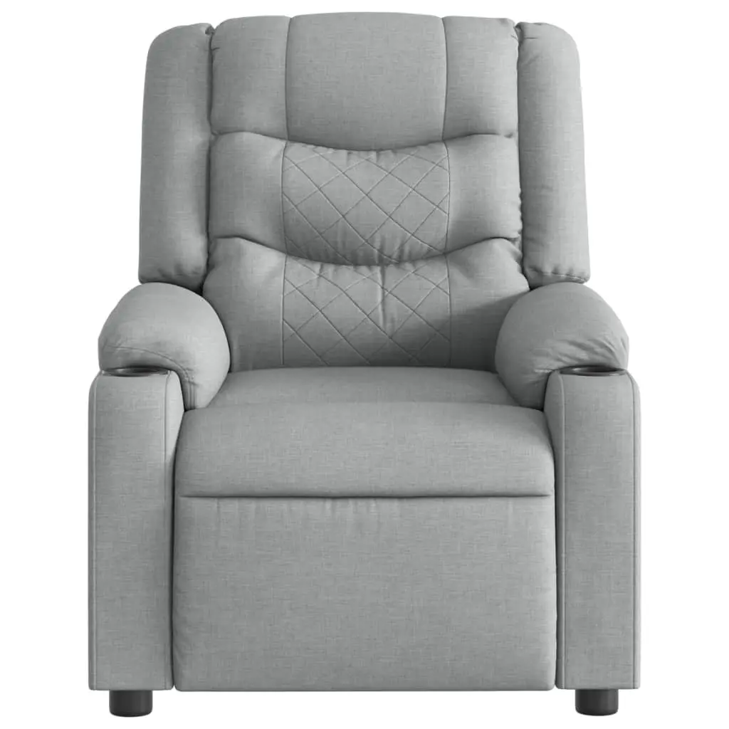 Grey Electric Massage Recliner Chair