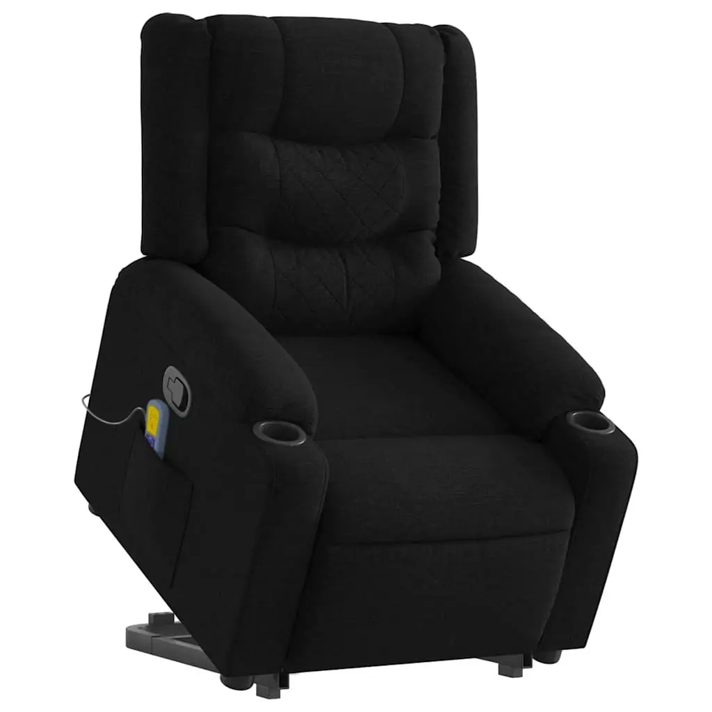 Electric Lift Recliner Chair for Relaxation in Black