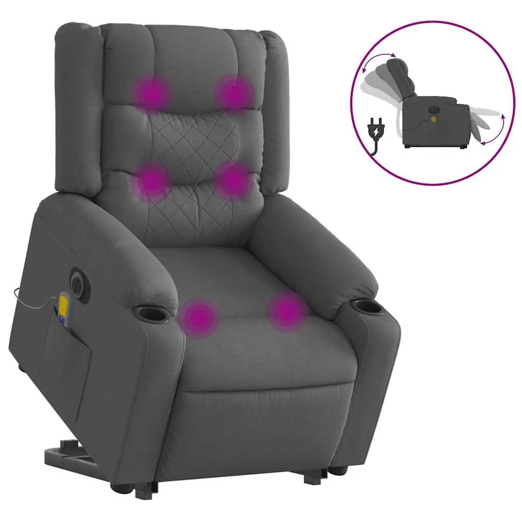 Electric Stand-Up Massage Recliner with Lift Function