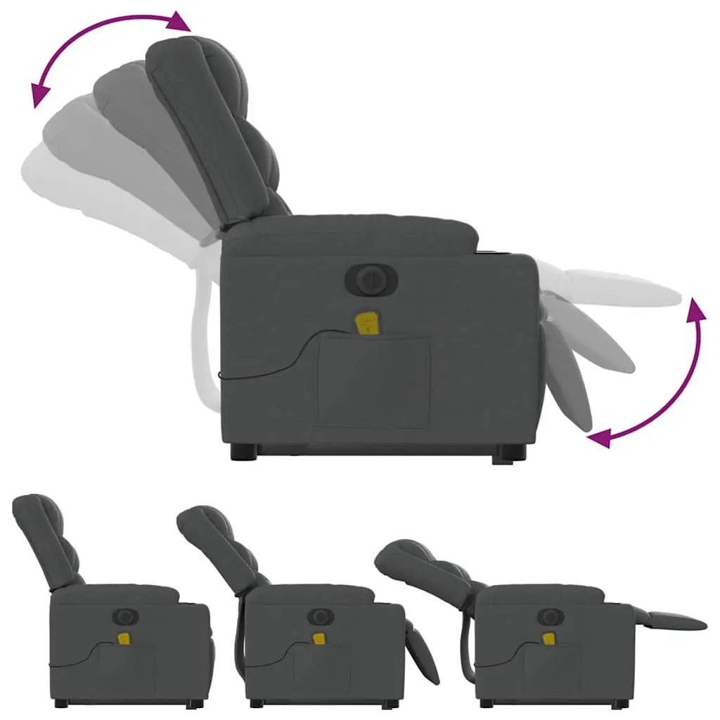 Electric Stand-Up Massage Recliner with Lift Function