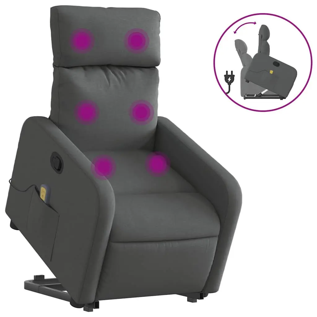 Massage Recliner Chair with Power Lift Function