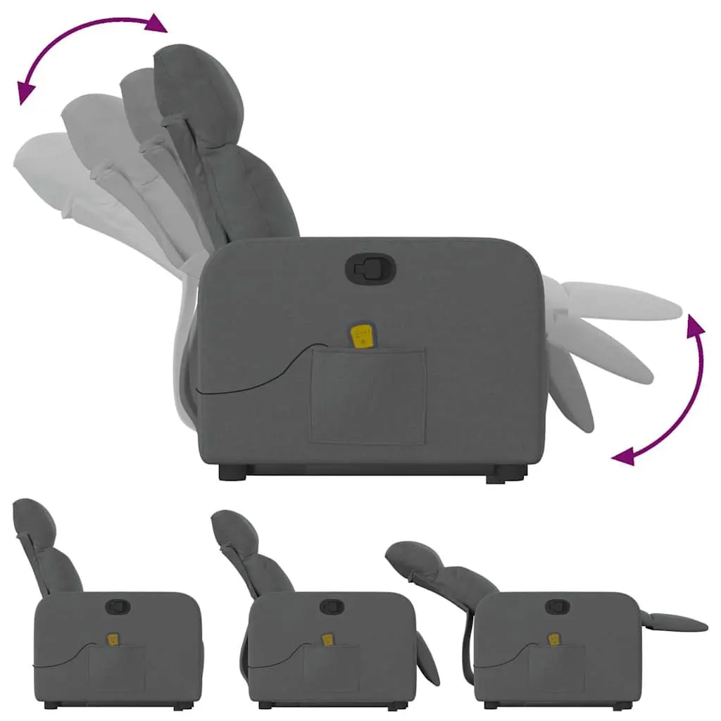 Massage Recliner Chair with Power Lift Function