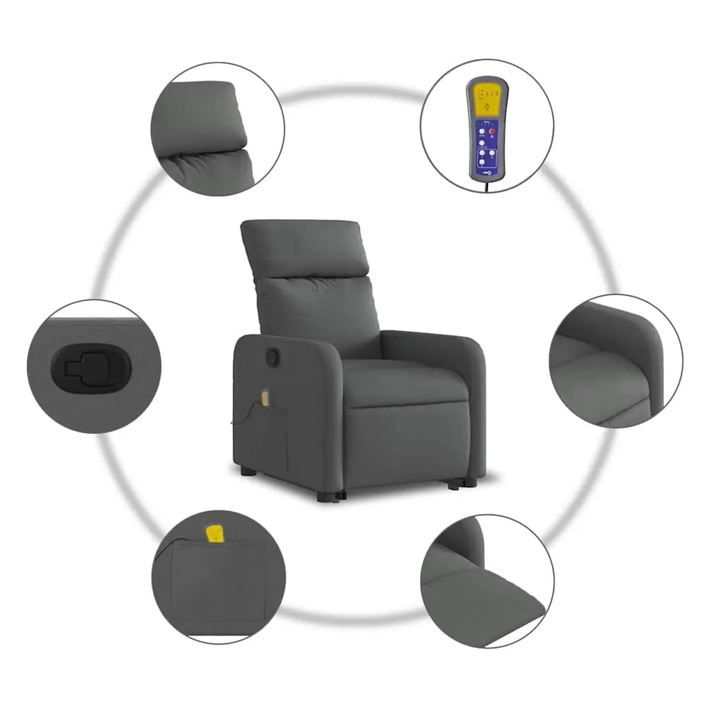 Massage Recliner Chair with Power Lift Function