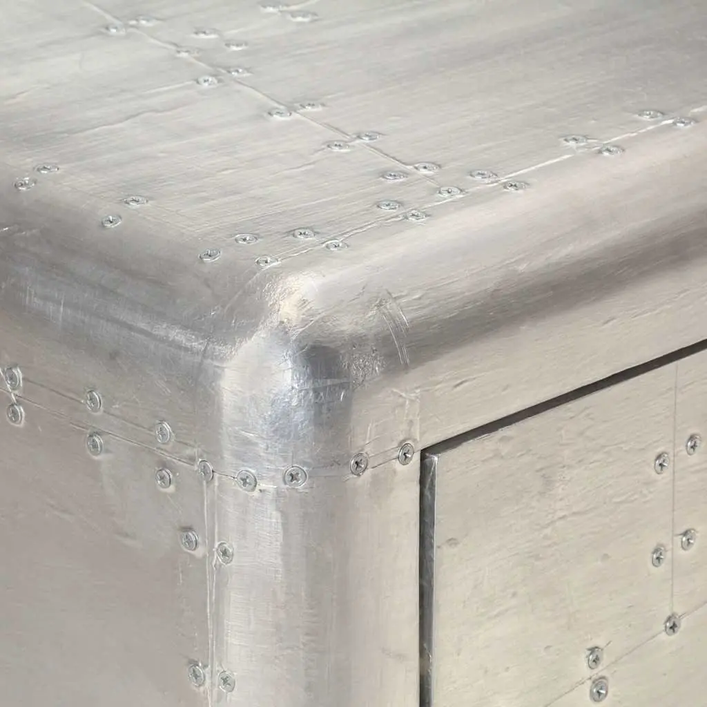 Metal Aviator Storage Cabinet with Drawers