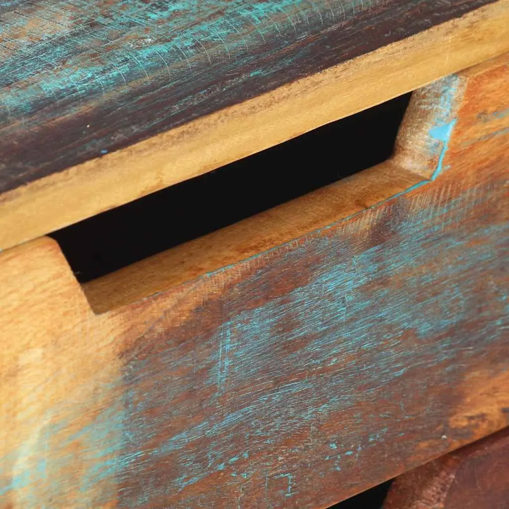 Solid Reclaimed Wood Desk with Storage Options