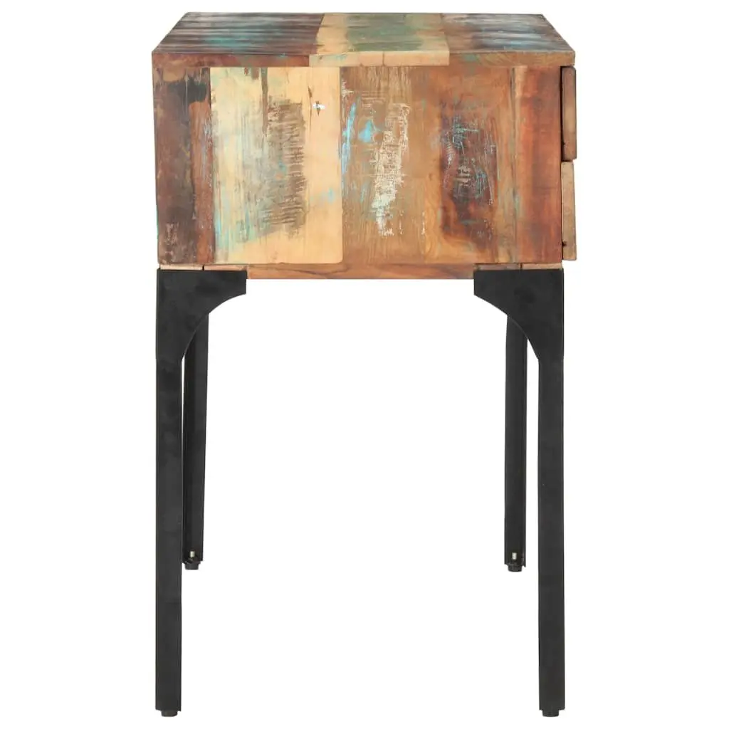 Solid Reclaimed Wood Desk with Storage Options