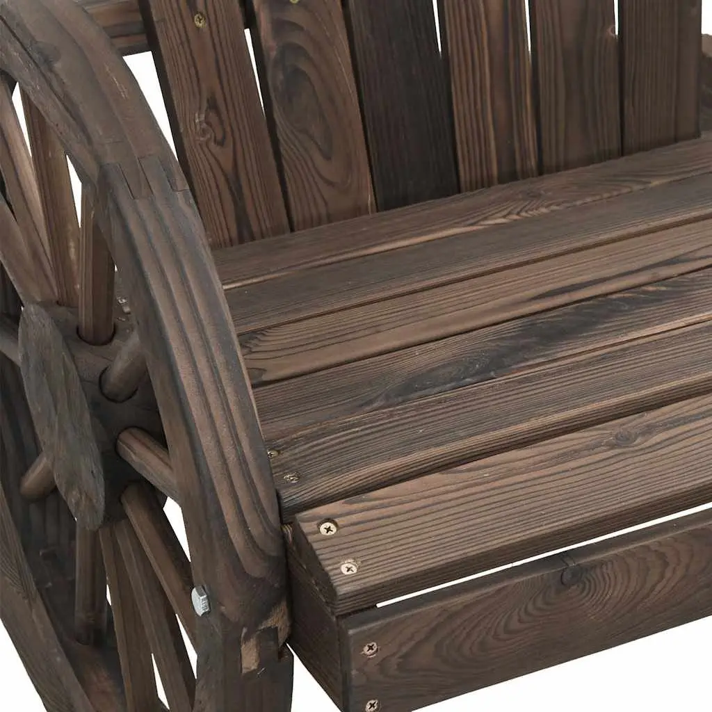 Solid Wood Adirondack Chairs 4pc Set for Outdoors