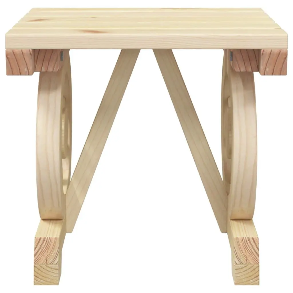 Adirondack 3-Piece Garden Lounge Set with Coffee Table