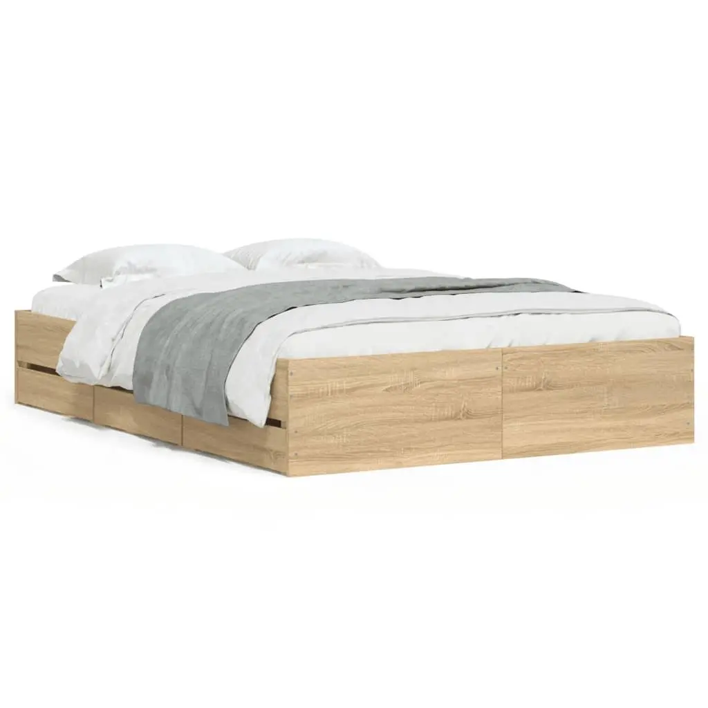 Bed Frame with Drawers for Modern Bedrooms