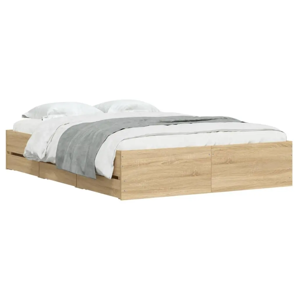 Bed Frame with Drawers for Modern Bedrooms