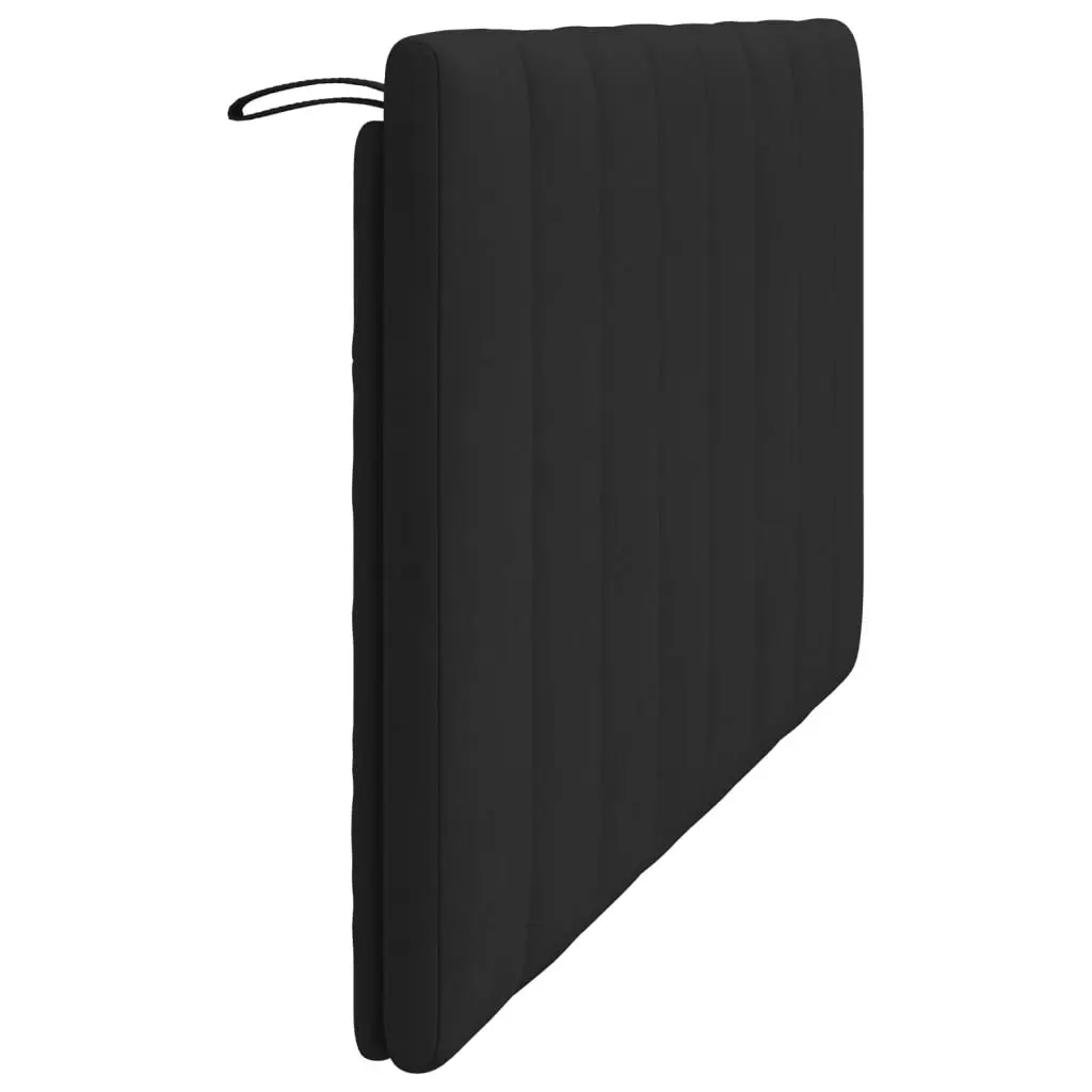 Headboard Cushion Hanko Black 153cm Velvet Wall Mounted Bed Pillow Support