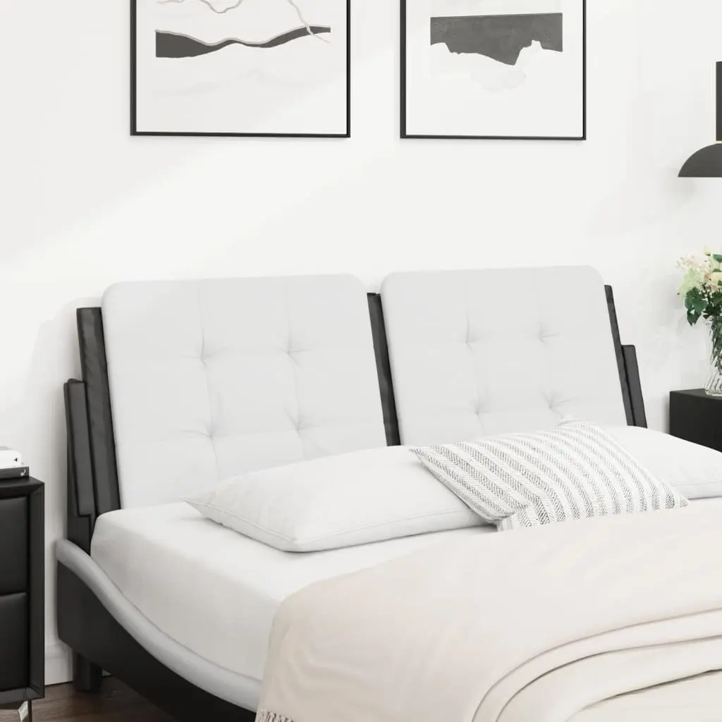 137cm Wall-Mounted Headboard Cushion in Black White