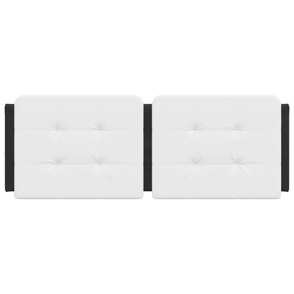137cm Wall-Mounted Headboard Cushion in Black White