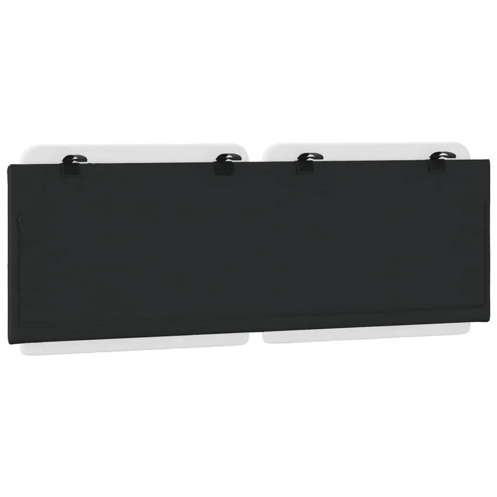 137cm Wall-Mounted Headboard Cushion in Black White