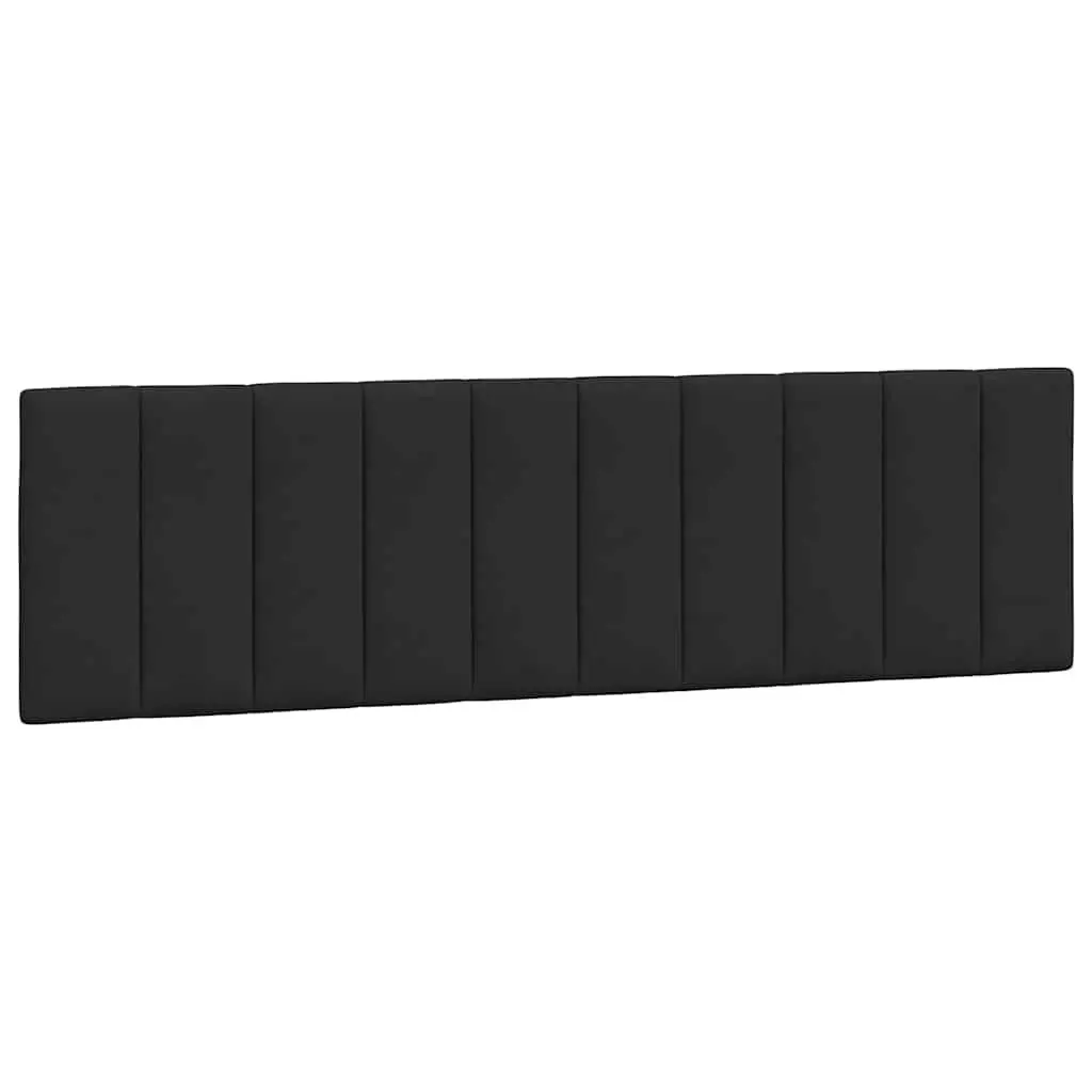 King Bed Frame Velvet 180x200 cm Black