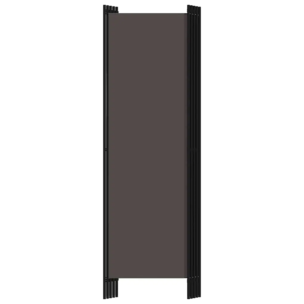 5-Panel Anthracite Room Divider with Strong Build
