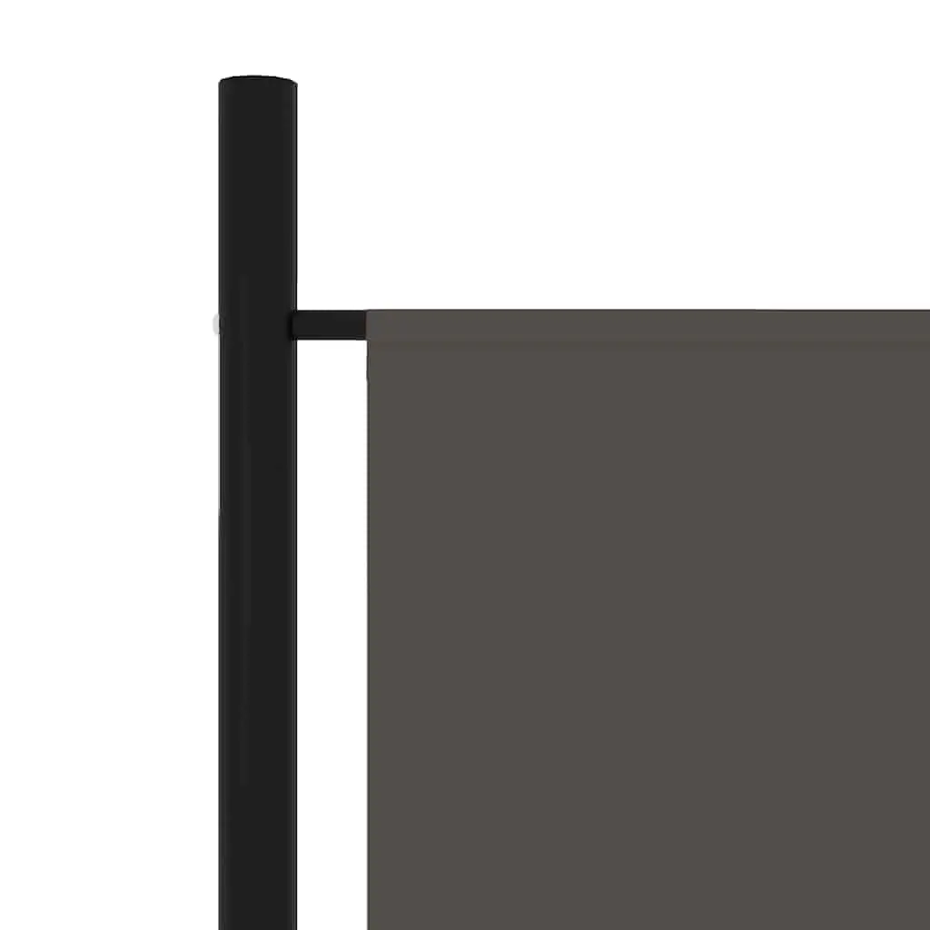5-Panel Anthracite Room Divider with Strong Build