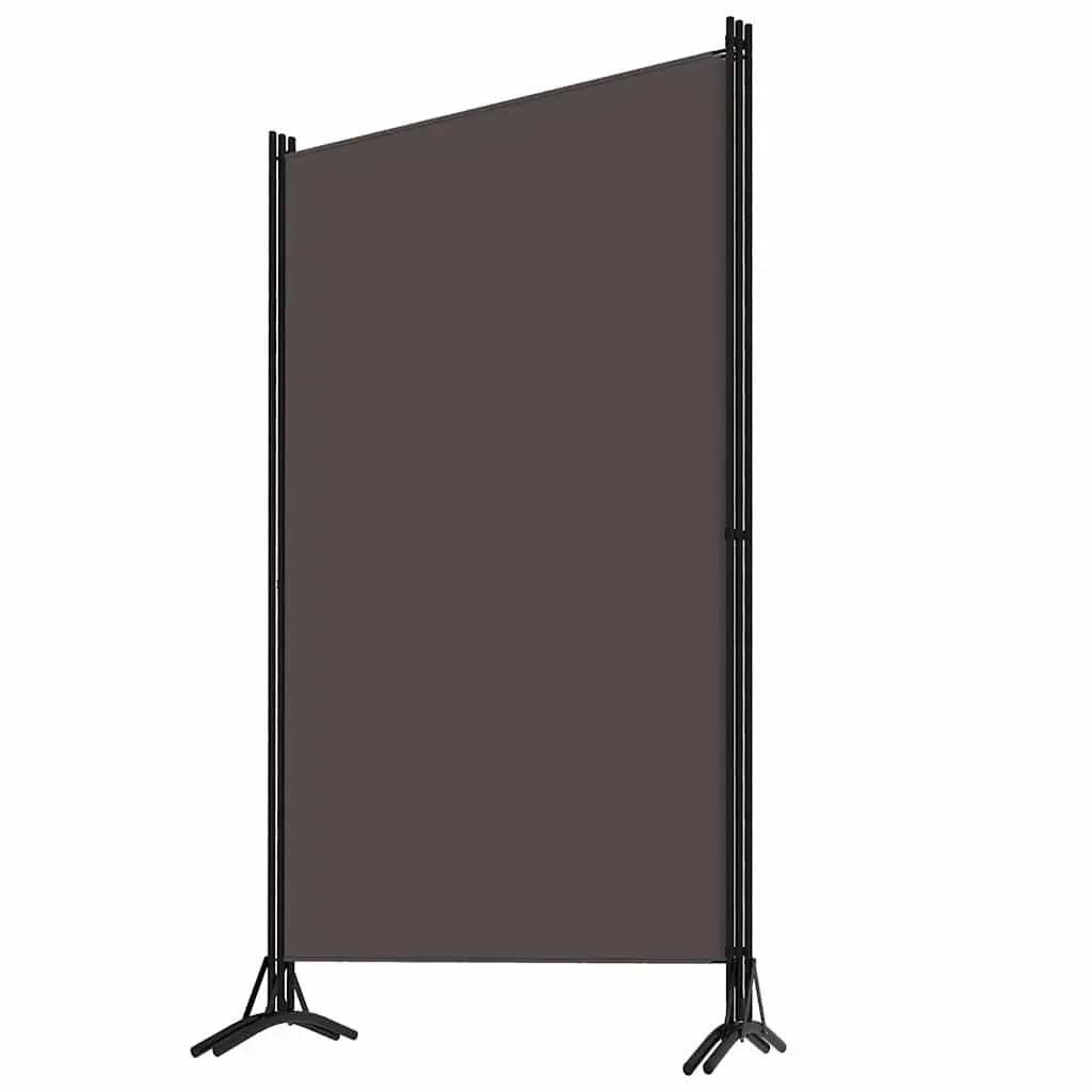 3-Panel Grey Room Divider for Home or Office