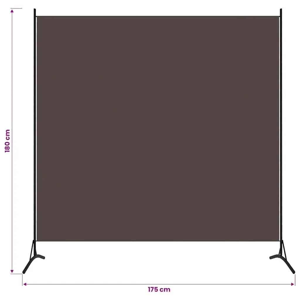 Brown Room Divider Screen for Privacy and Style