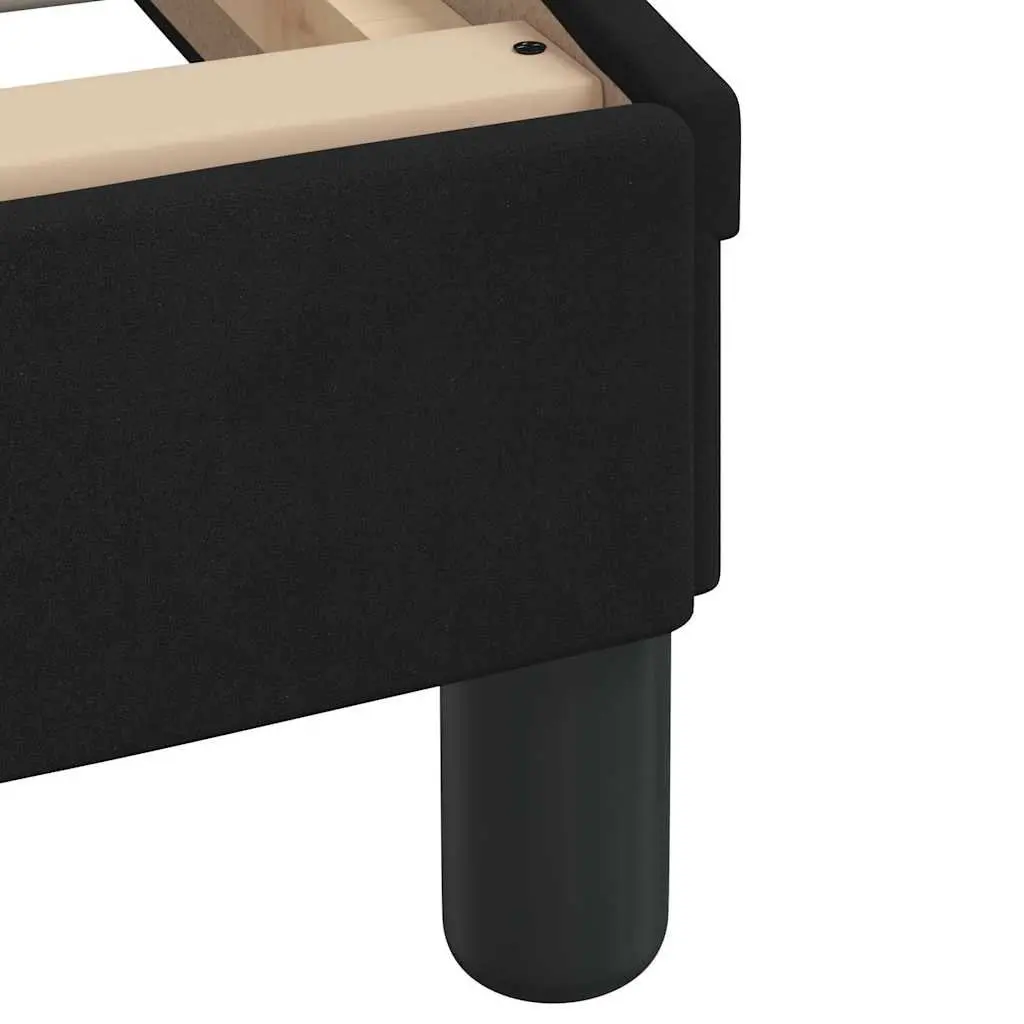 King Single Bed Frame with Velvet Headboard