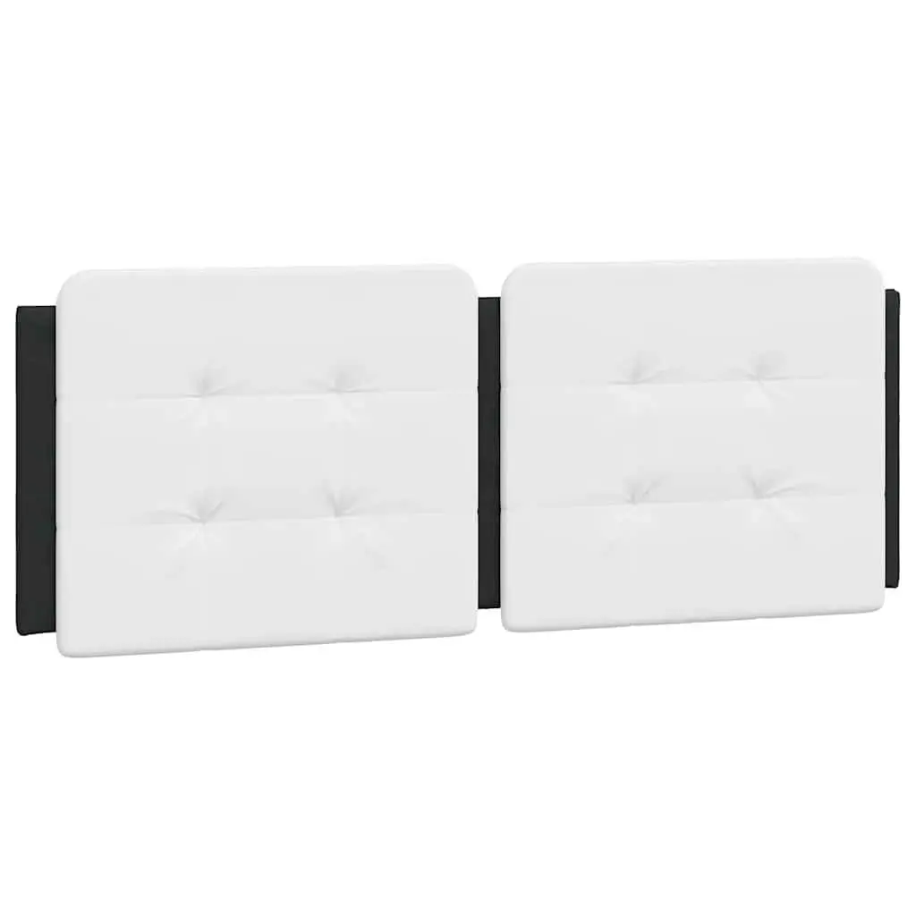 Black Fabric Bed Frame with Cushioned Headboard