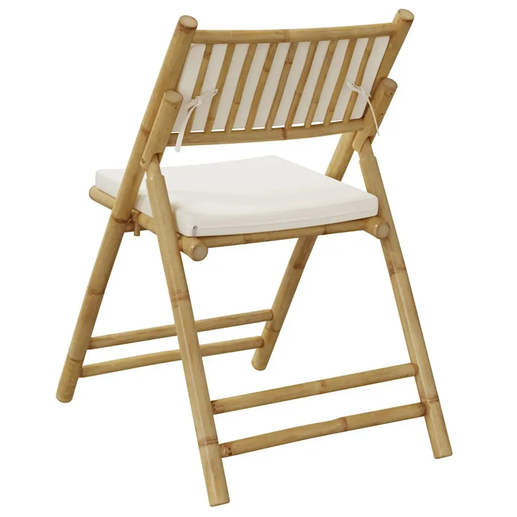 Folding Bistro Chairs 4-Piece Set
