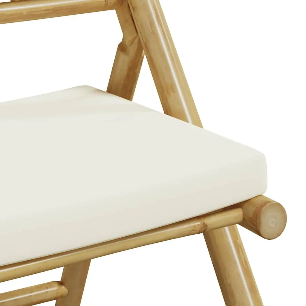 Folding Bistro Chairs 4-Piece Set