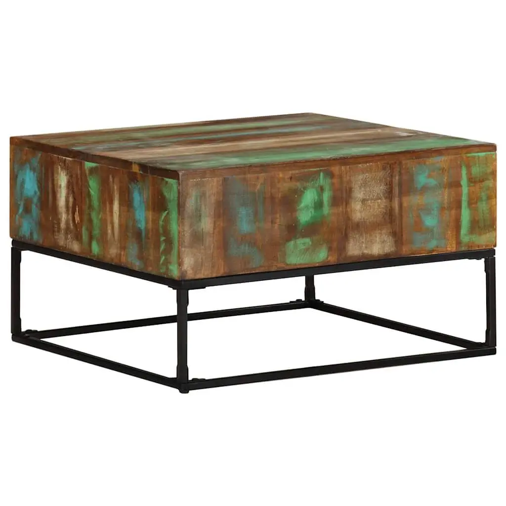 Solid Reclaimed Wood Coffee Table 68x68x41 cm