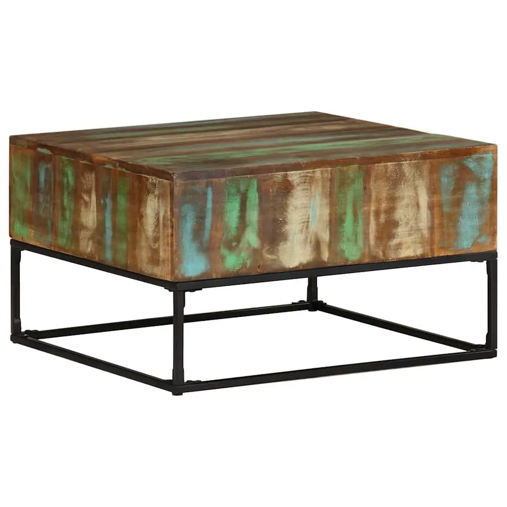 Solid Reclaimed Wood Coffee Table 68x68x41 cm