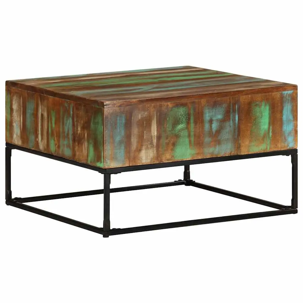 Solid Reclaimed Wood Coffee Table 68x68x41 cm