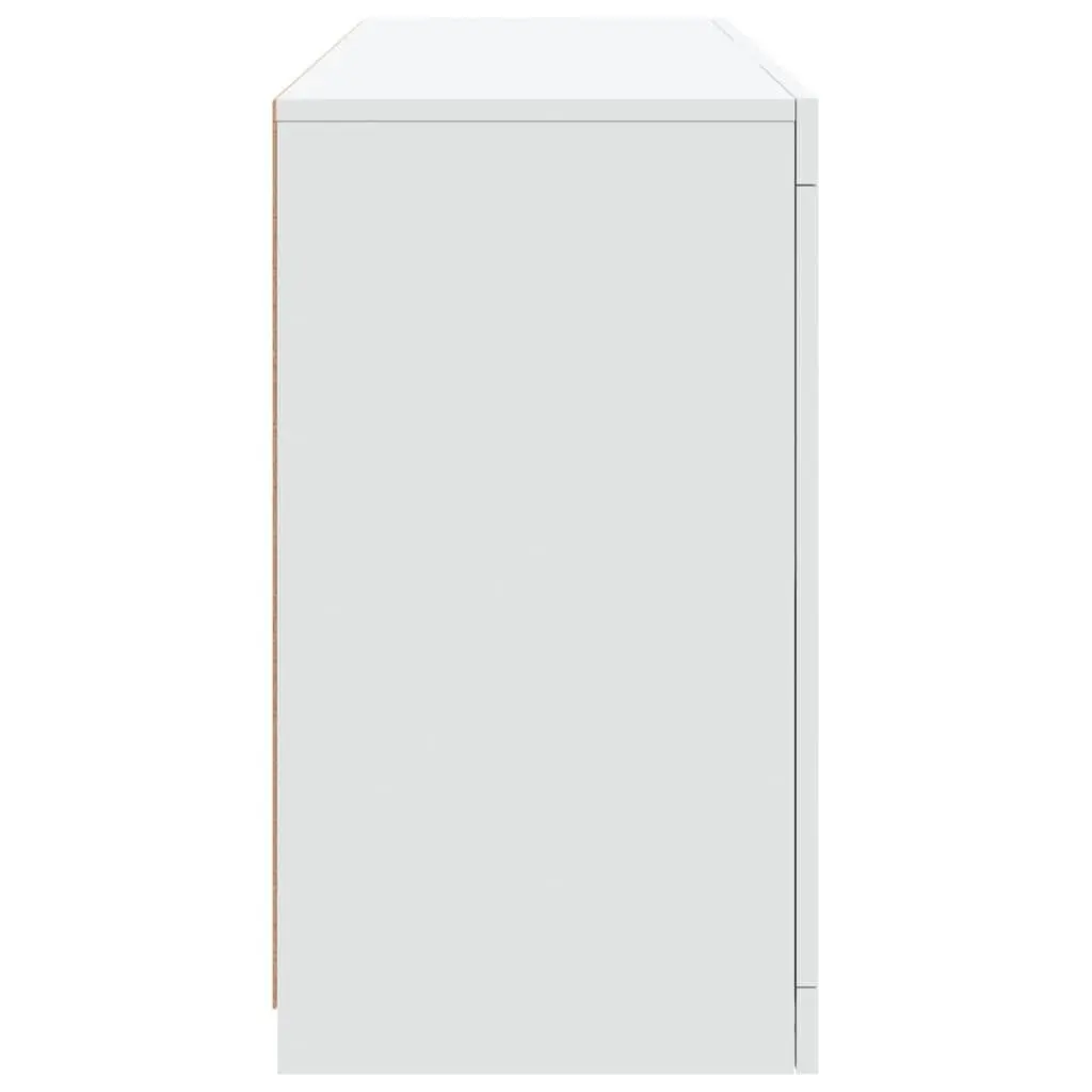 White Sideboard with RGB LED Lighting