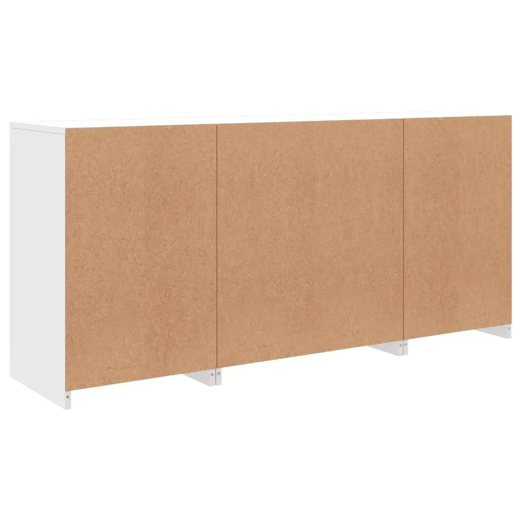 Sideboard Engineered Wood 142.5x37x67cm White