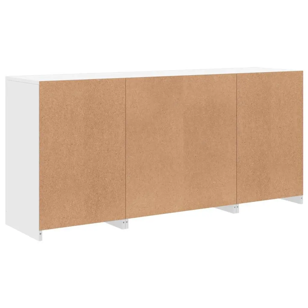 White Sideboard with RGB LED Lighting